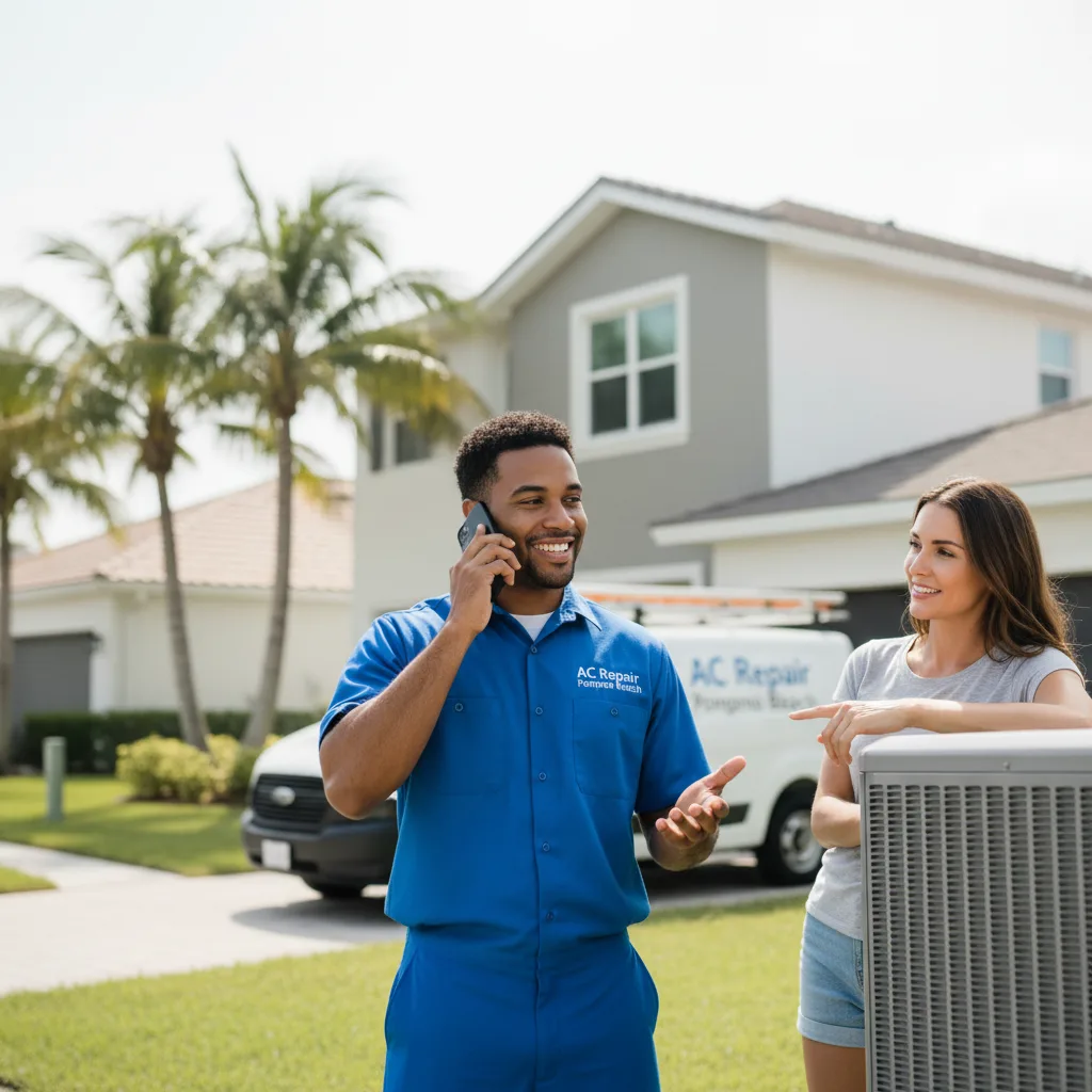 AC Repair Pompano Beach customer support in Wake Village